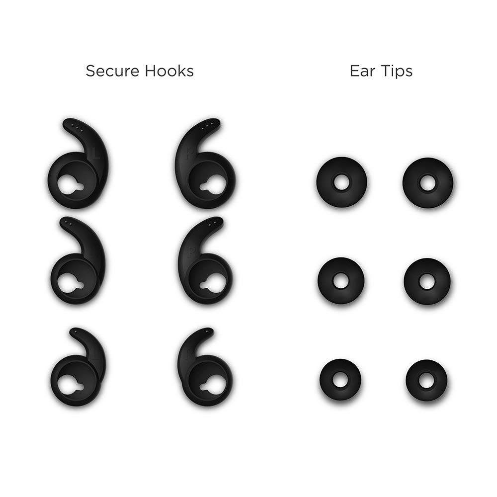 1MORE iBFree Bluetooth 4.2 Sports Earphones Wireless Headphones IPX6 Waterproof Anti Slip with Microphone - E1018BT Black