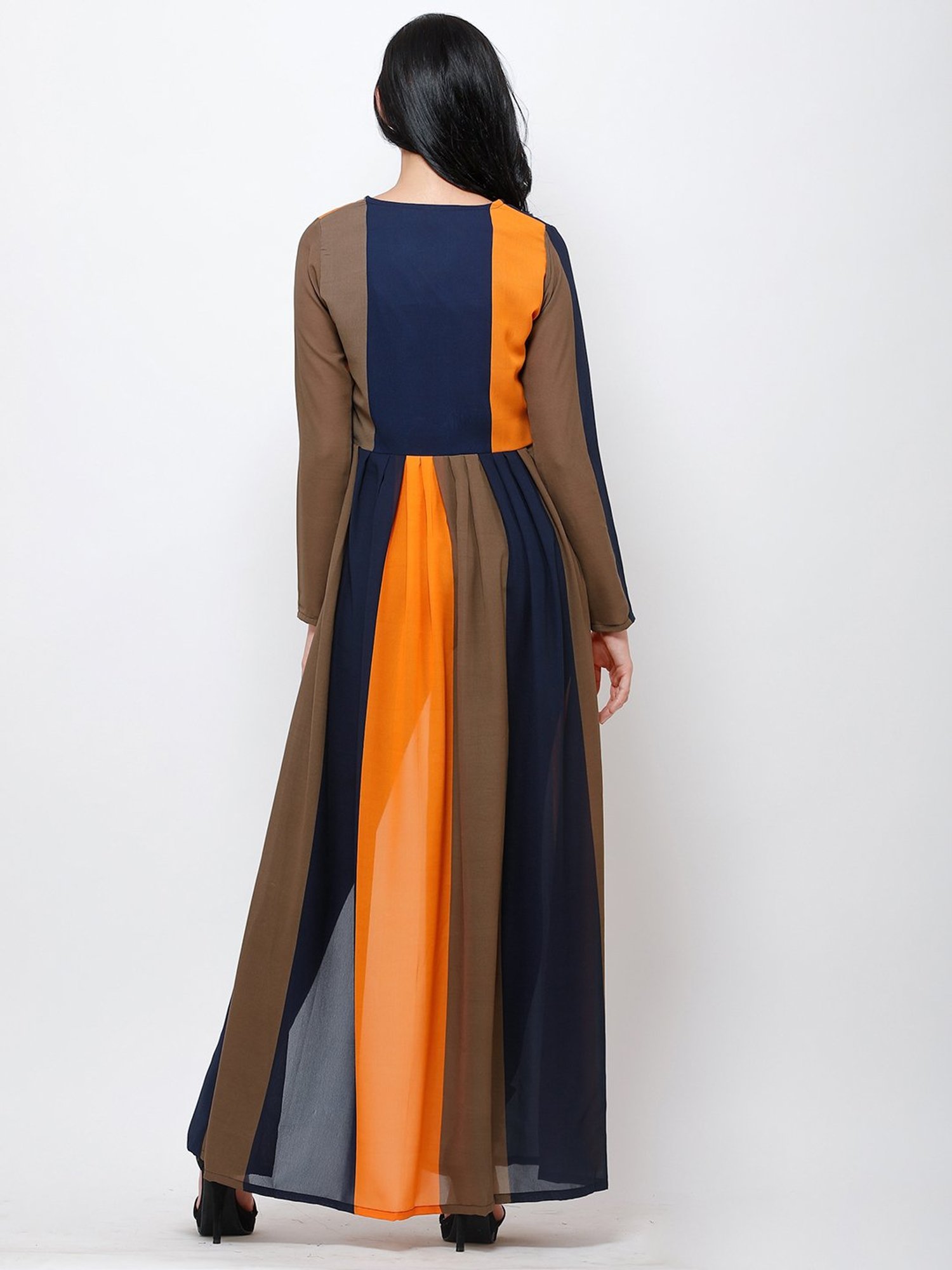 Cation Multicolor Color-Block Tunic