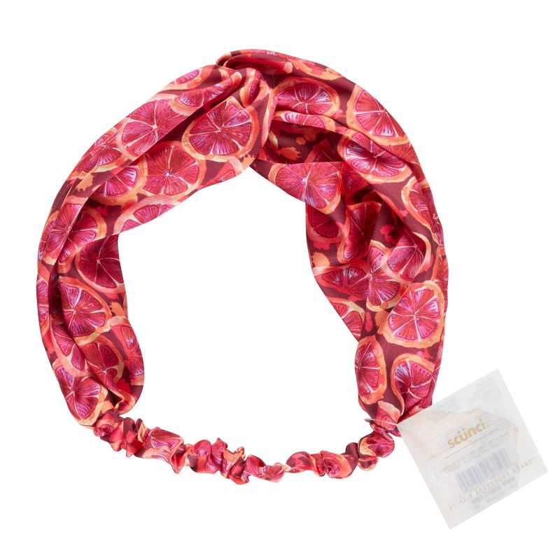 scunci Collection Headwrap - Pink Grapefruit