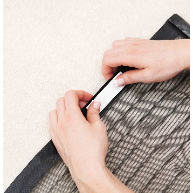 Magic Mesh Hands-Free Garage Screen Door