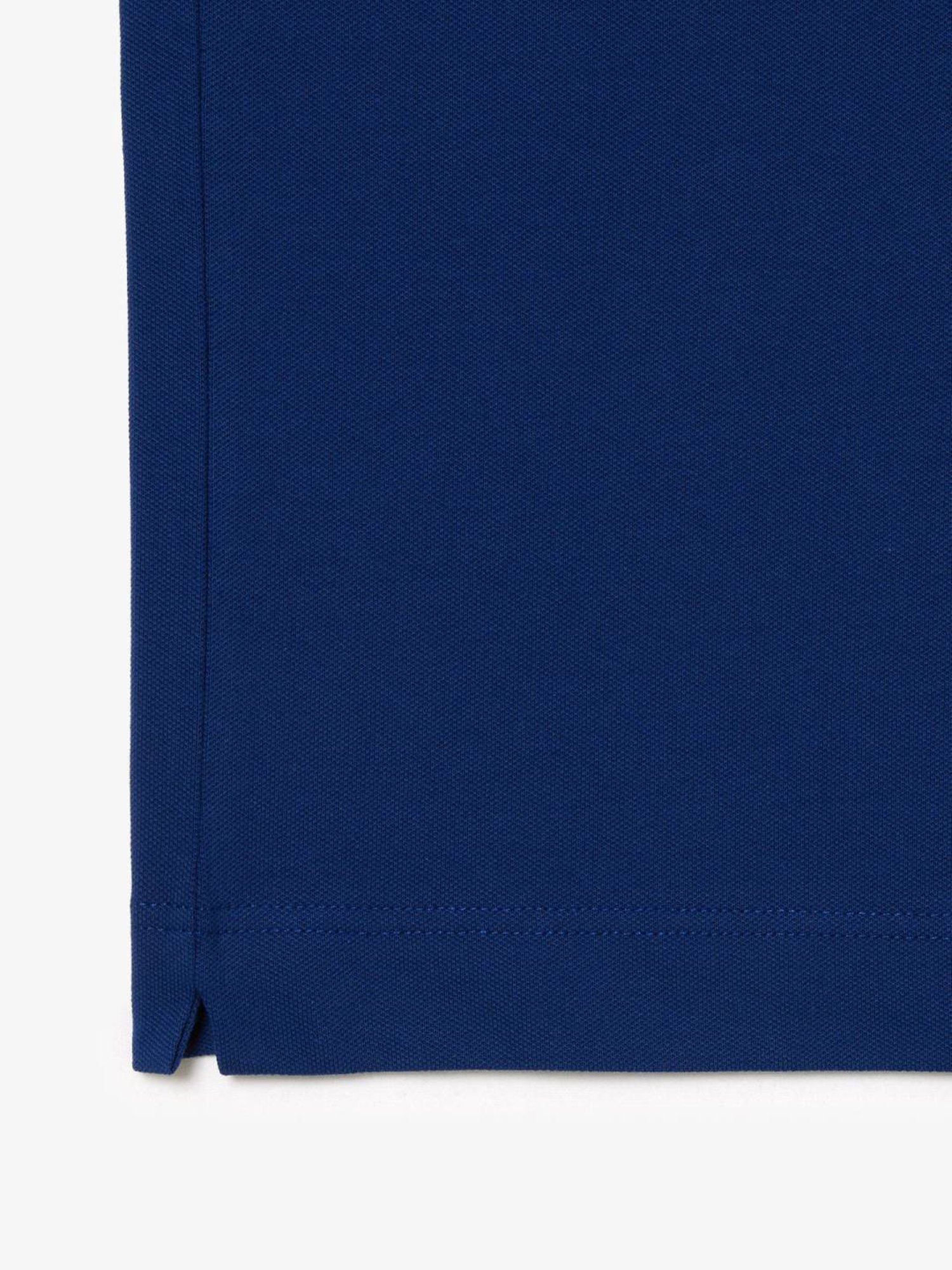 Lacoste Navy Cotton Regular Fit Polo T-Shirt