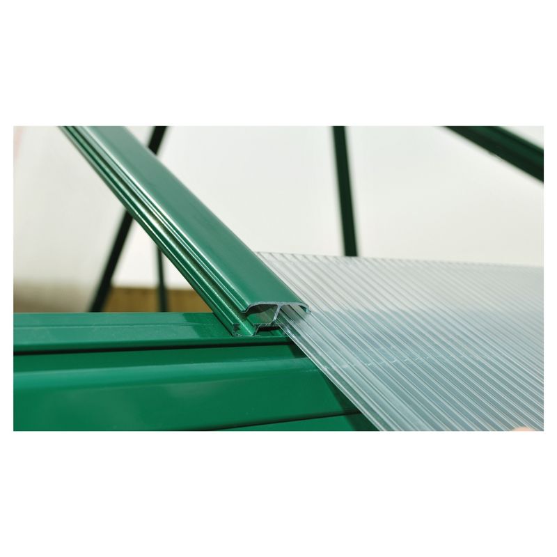 6'X8' Mythos Greenhouse - Green - Palram