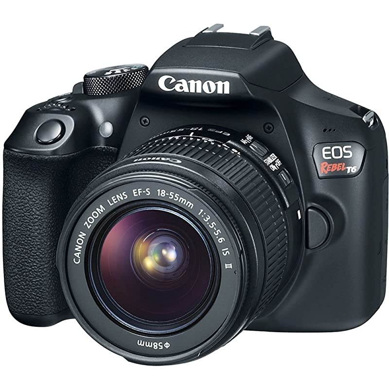 EOS 1300D / T6 EF-S 18-55mm 18.7MP CMOS 5184 x 3456 Pixels (Black) + Deal-Expo Basic Accessories Bundle