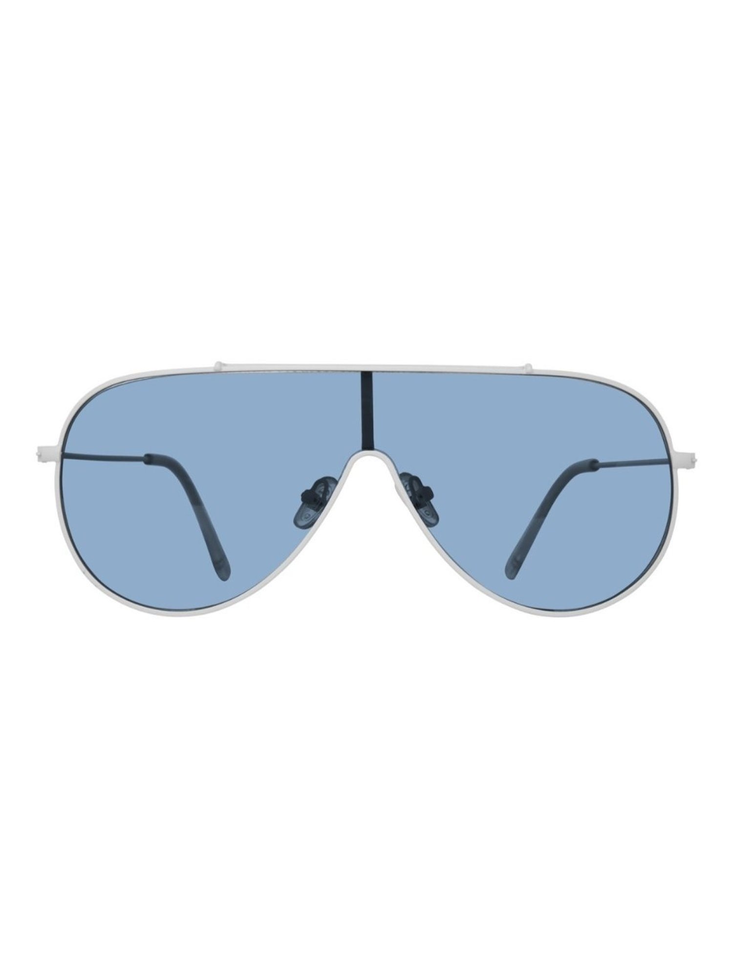 STEVE MADDEN Grey Round UV Protection Unisex Sunglasses