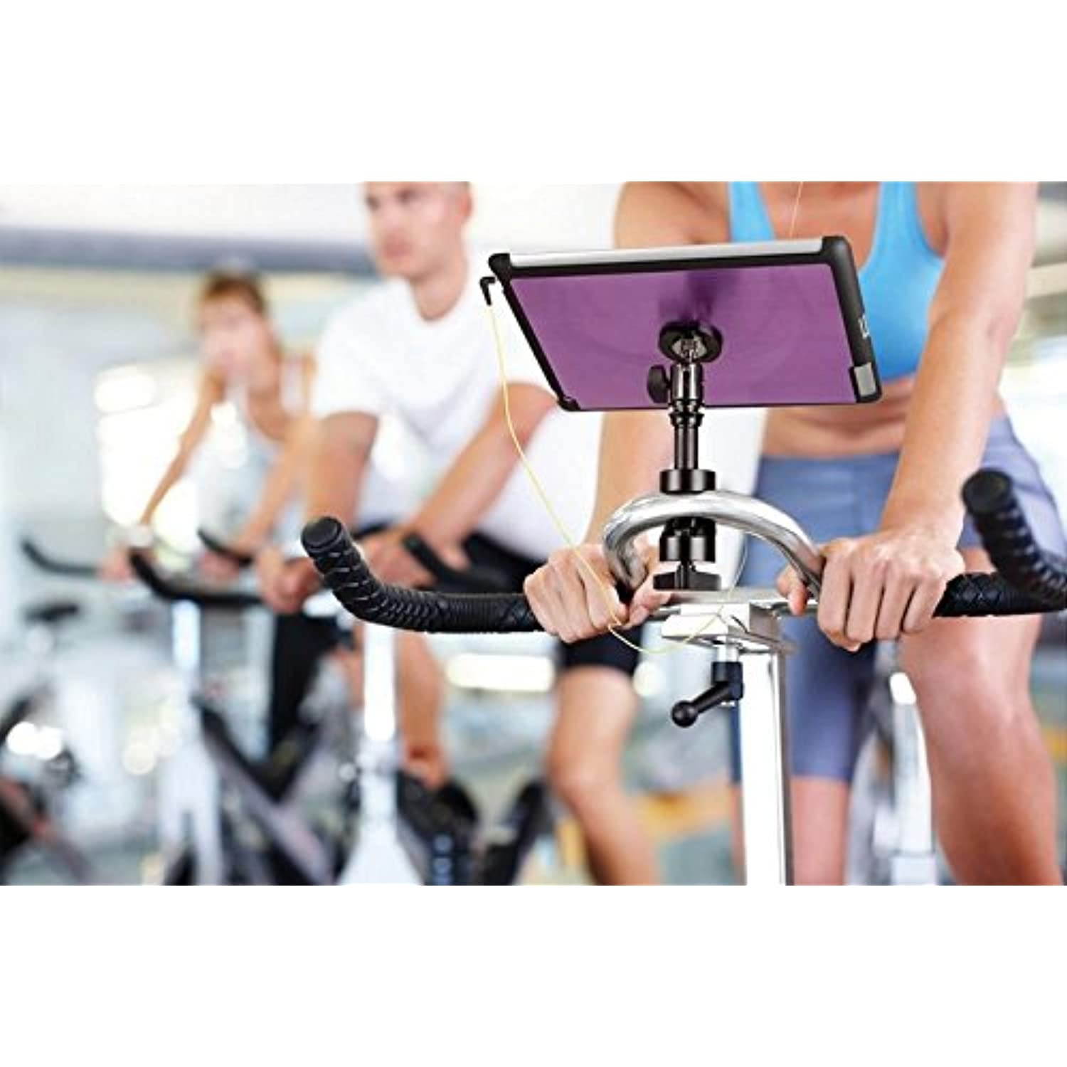 On-Stage TCM9161 Quick Release Tablet Mount with Snap-On Cover for iPad 2/3/4, Gun Metal