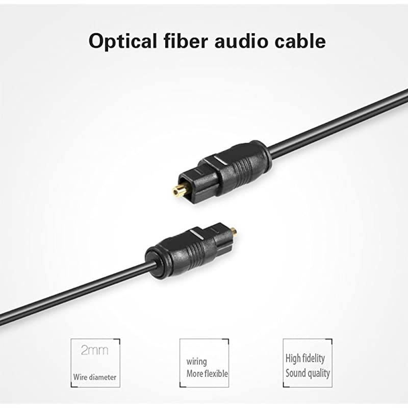 Digital Optical SPDIF Audio Cable Optical Audio Cable 10ft