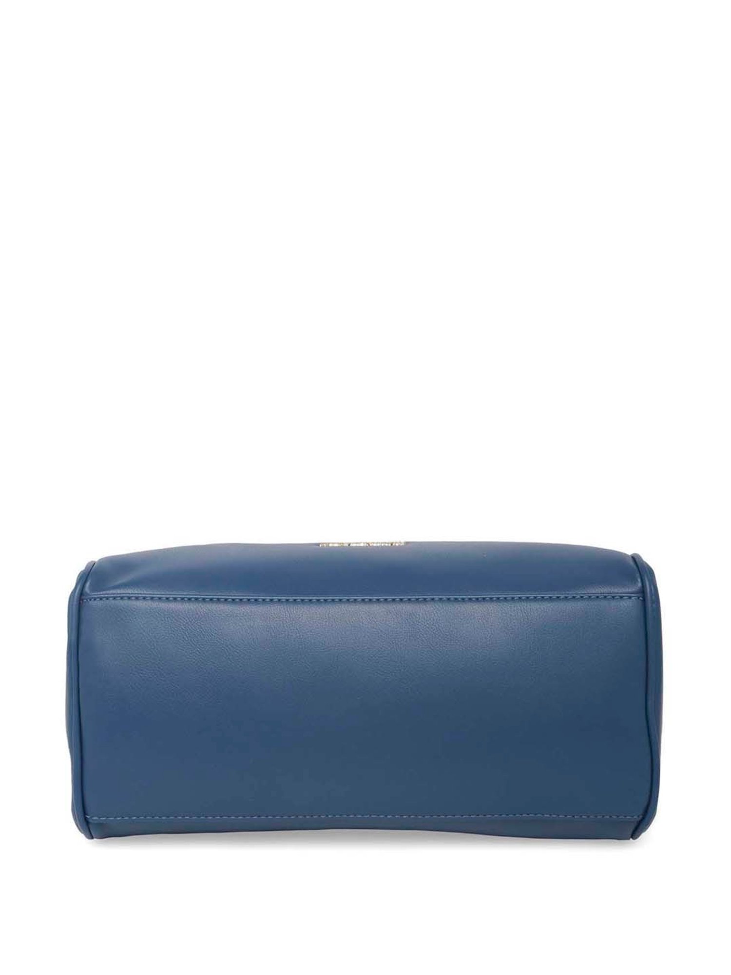 Marina Galanti Blue Solid Medium Shoulder Bag