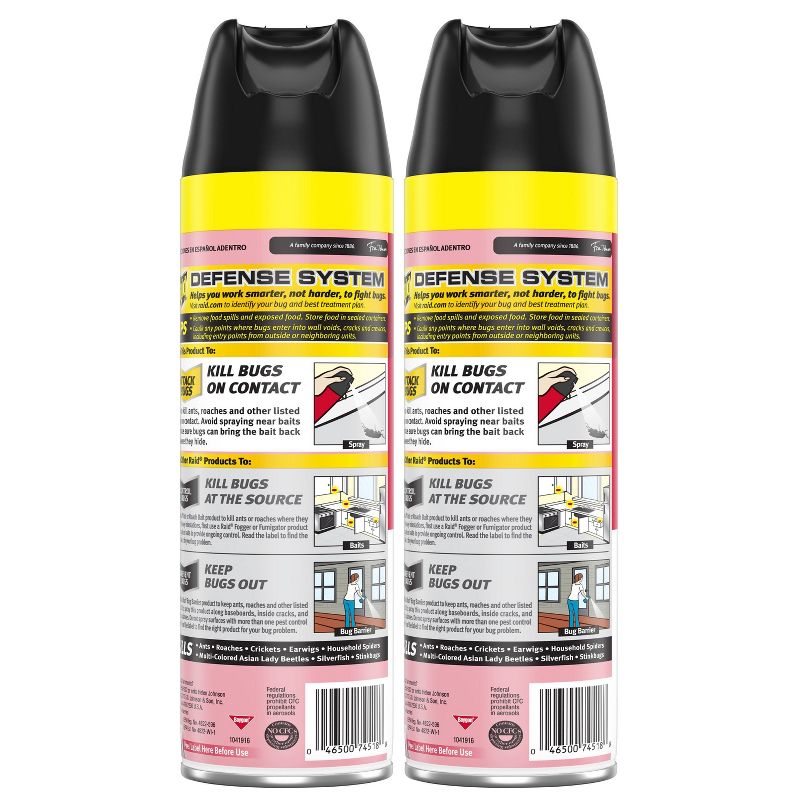 Raid Ant & Roach Killer - 20 oz/Twin Pack