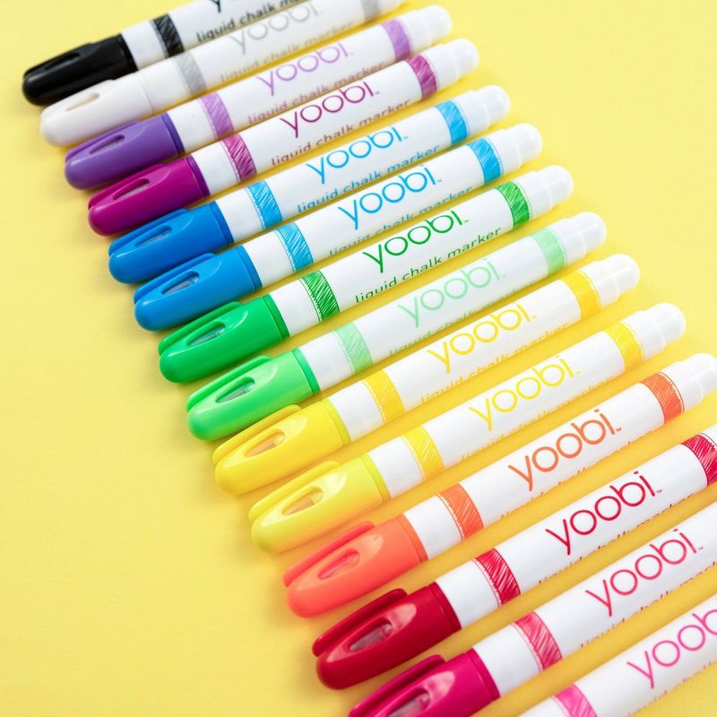 14ct Chalk Marker Set Assorted Colors- Yoobi™