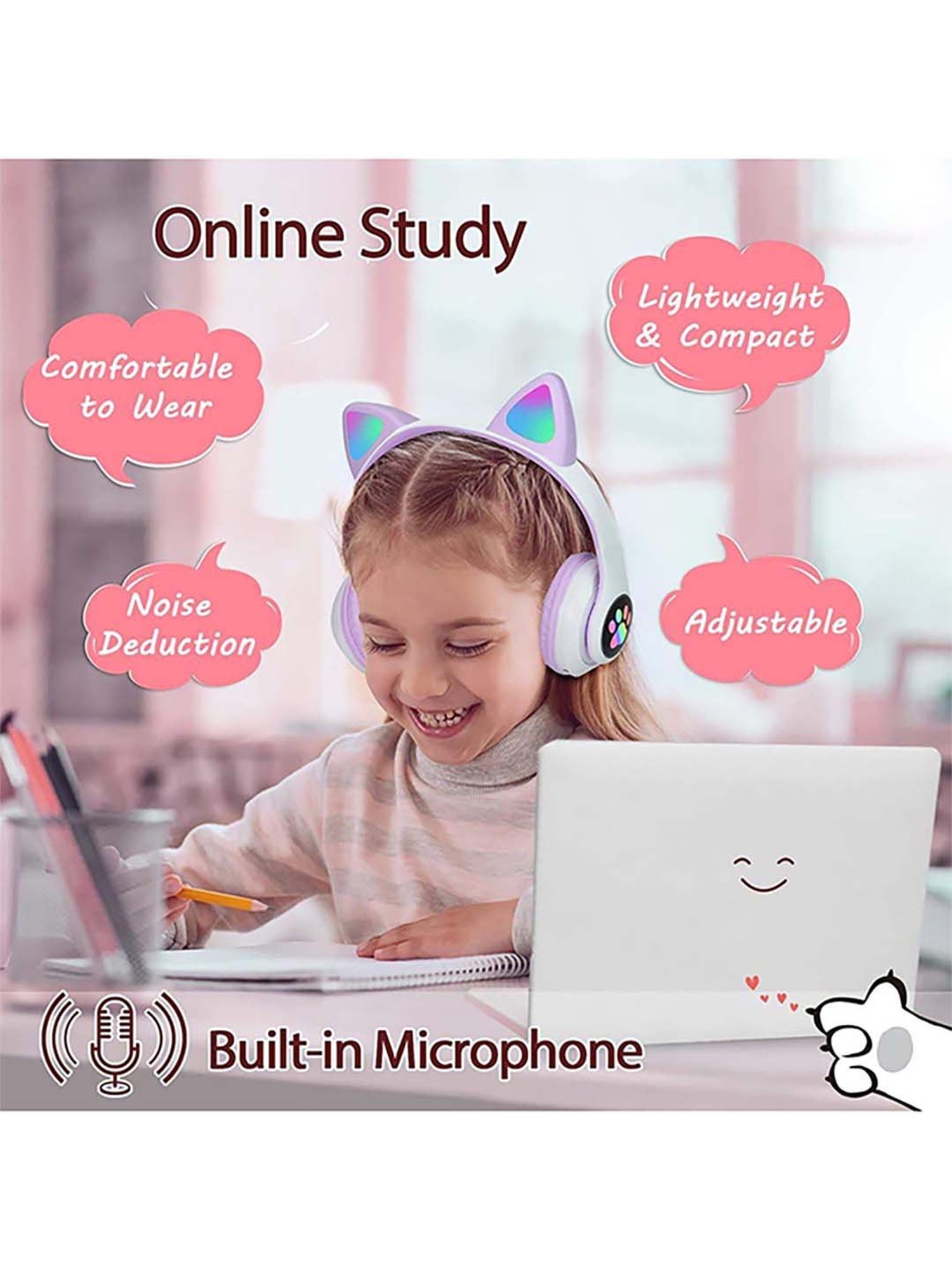 Major IV On Ear Wireless Bluetooth Headphone with Microphone (Black, True Wireless)