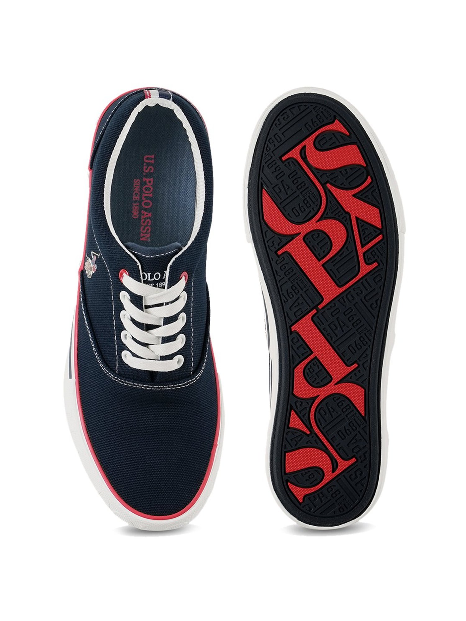 U.S. Polo Assn. Men's CLYDE Navy Casual Sneakers