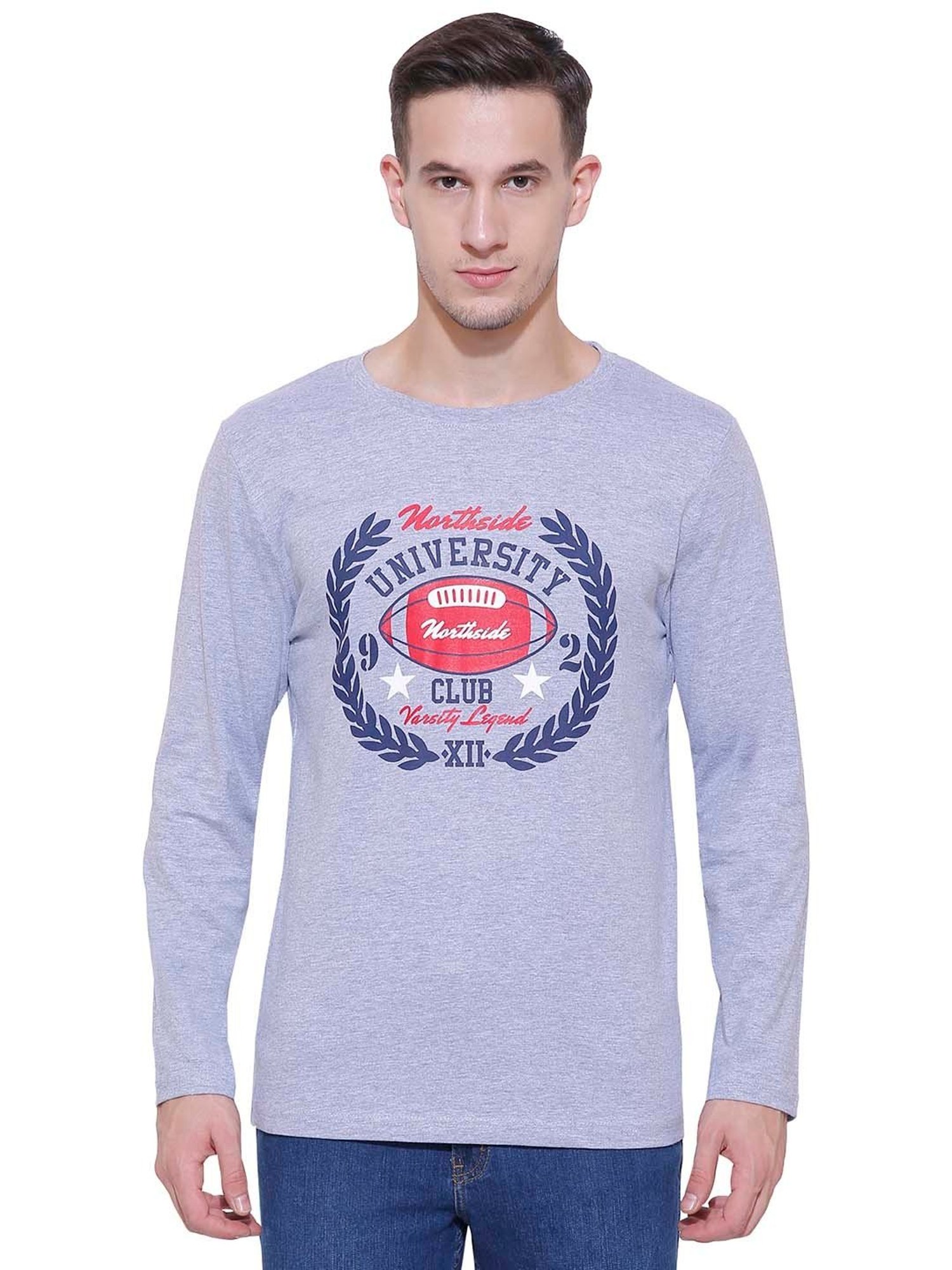Dyca Grey Crew T-Shirt
