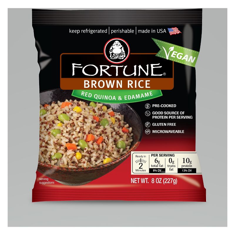 Fortune Brown Rice And Quinoa - 8oz