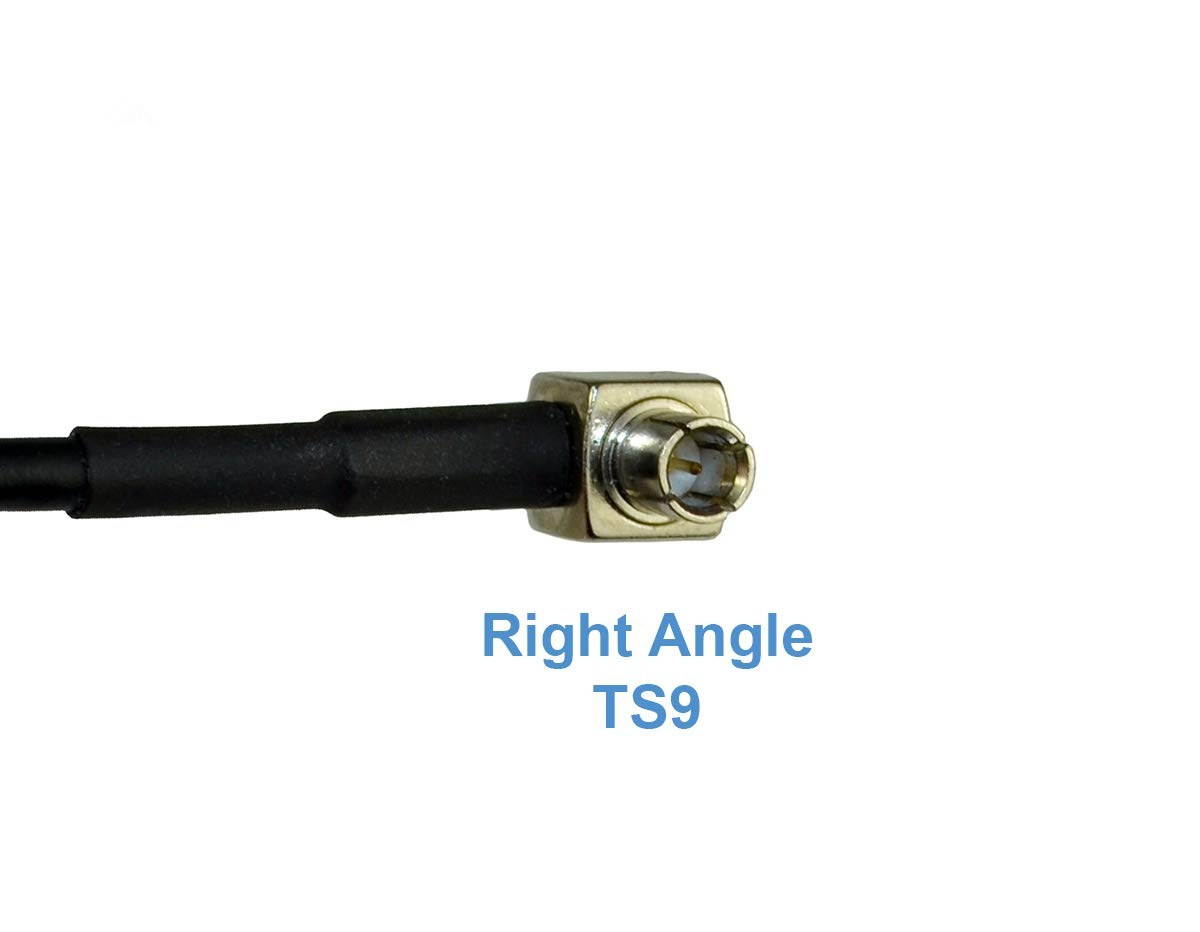 External Antenna Adapter Cable Pigtail SMA to TS9 for USB Modems & MiFi Hotspots - AT&T MR1100 Nighthawk, MF279, MF985 Velocity 2, AC815S Unite, Verizon, 8800L, USB730L, 7730L, AC791L, MF61 and others