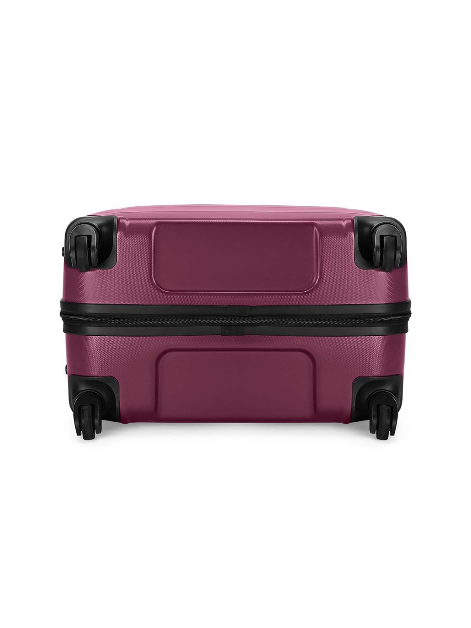 Aristocrat Sleek Maroon Textured Hard Large Trolley Bag - 30 cm