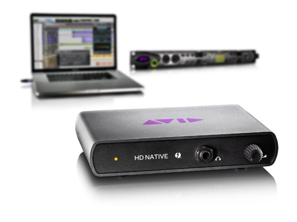 Avid HD Native Thunderbolt