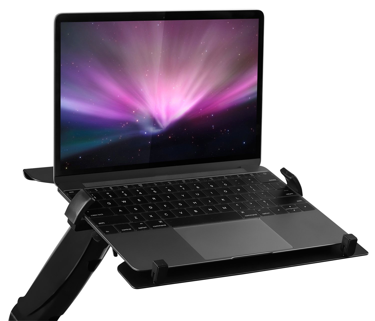 Laptop Cooling Pad, Laptop Cooler with 5 Quiet Red LED Fans for 12"-17" Inch Laptop, Dual USB 2.0 Ports, Portable Angle Adjustable Laptop Stand for Gaming Laptop-Green