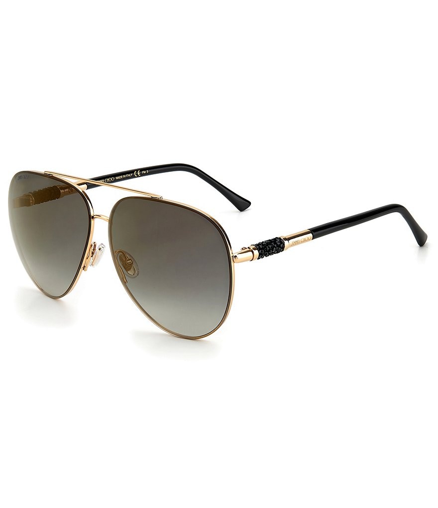 Jimmy Choo Grays Aviator Sunglasses