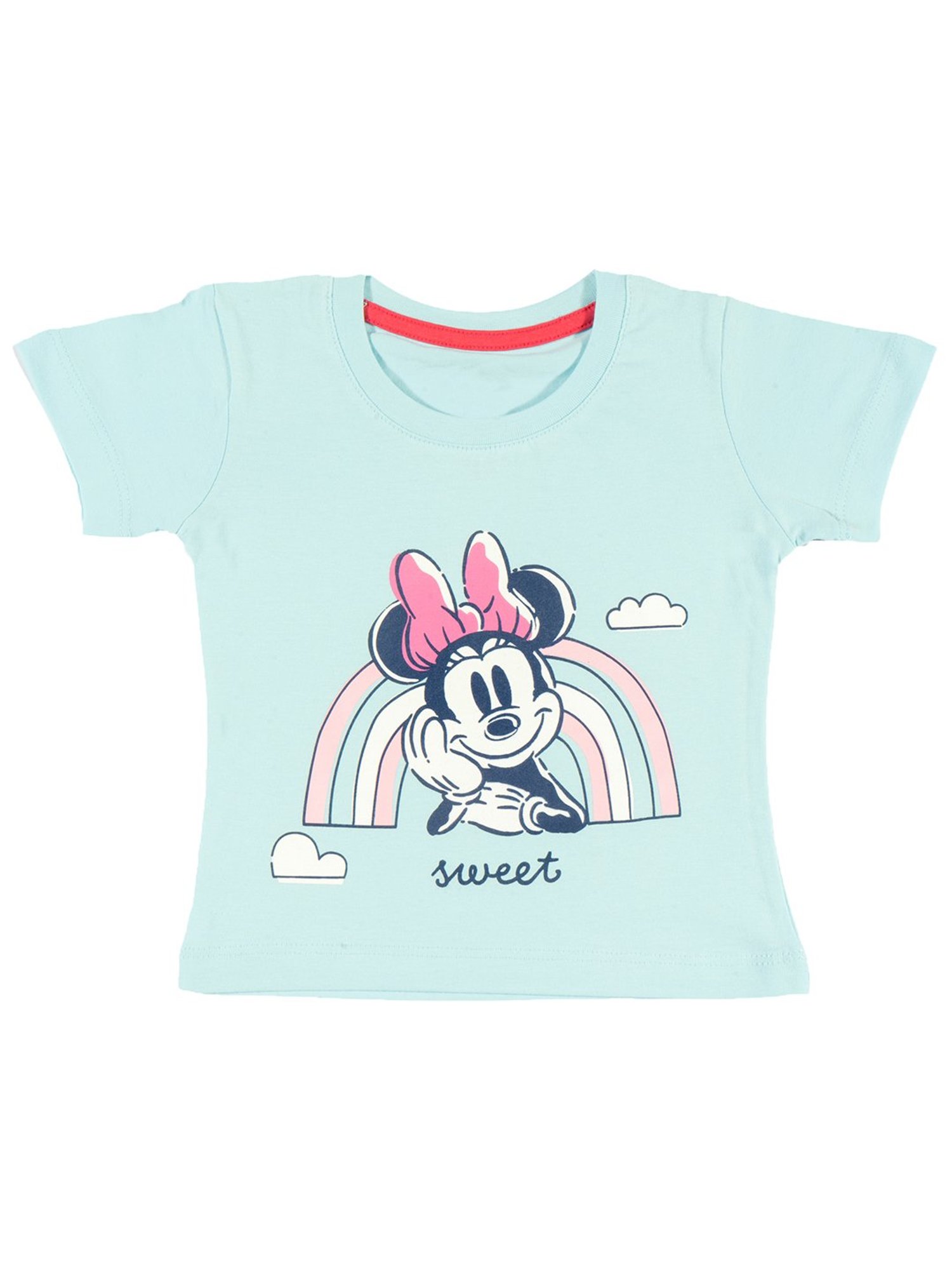 Ed-a-Mamma Baby Blue Printed Top