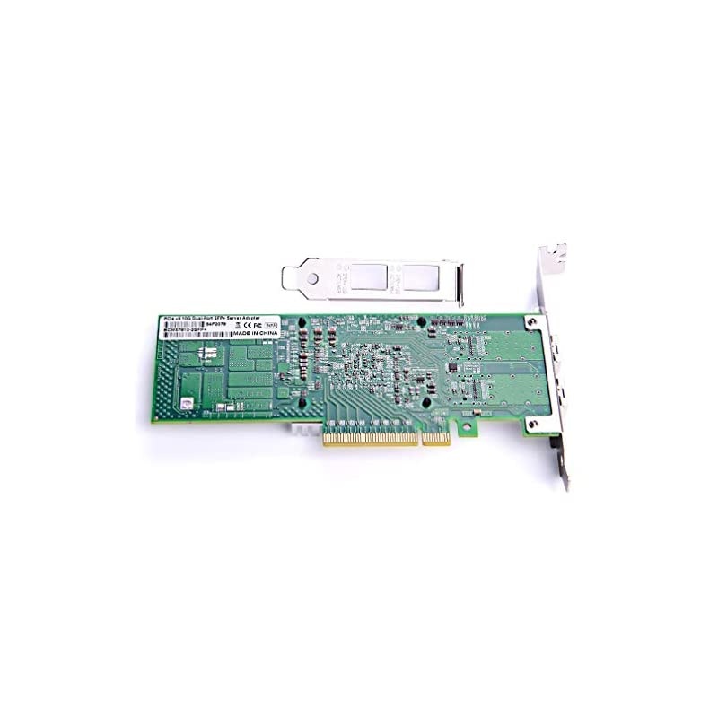 Ethernet Network Adapter Card- for Broadcom BCM57810S Controller Network Interface Card (NIC) PCI Express X8, Dual SFP+ Port Fiber Server Adapter