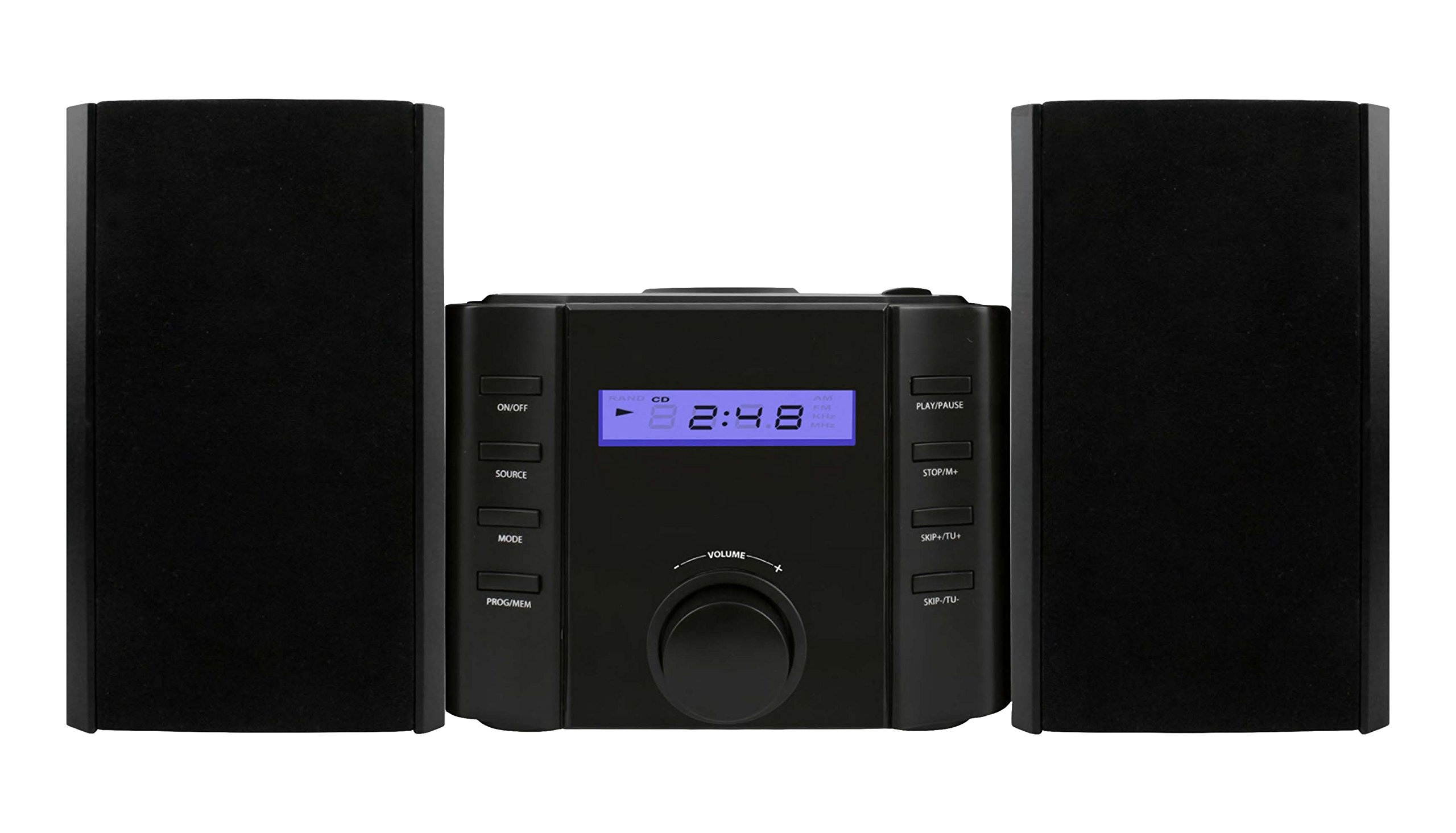 SYLVANIA SRCD804BT Bluetooth CD Microsystem with Radio