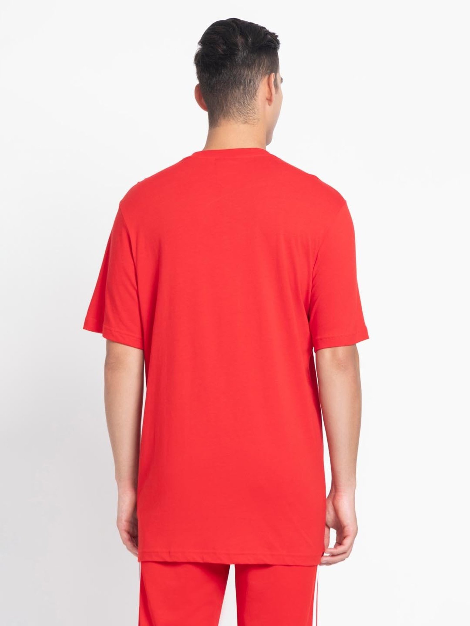 Adidas Originals Red Regular Fit T-Shirt