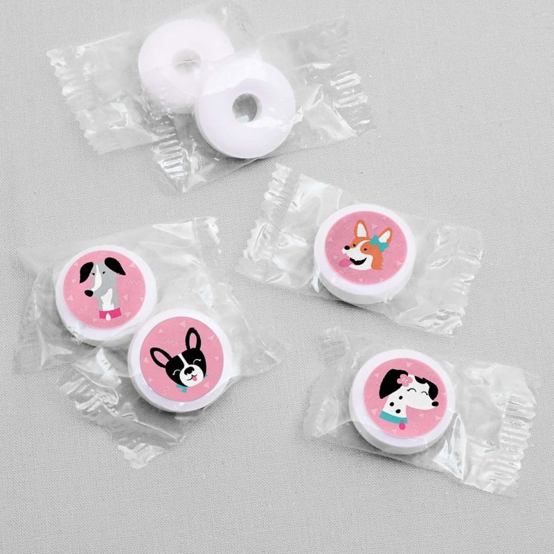 Big Dot of Happiness 40th Milestone Birthday - Mini Wine and Champagne Bottle Label Stickers - Birthday Party Favor Gift for Women and Men - Set of 16