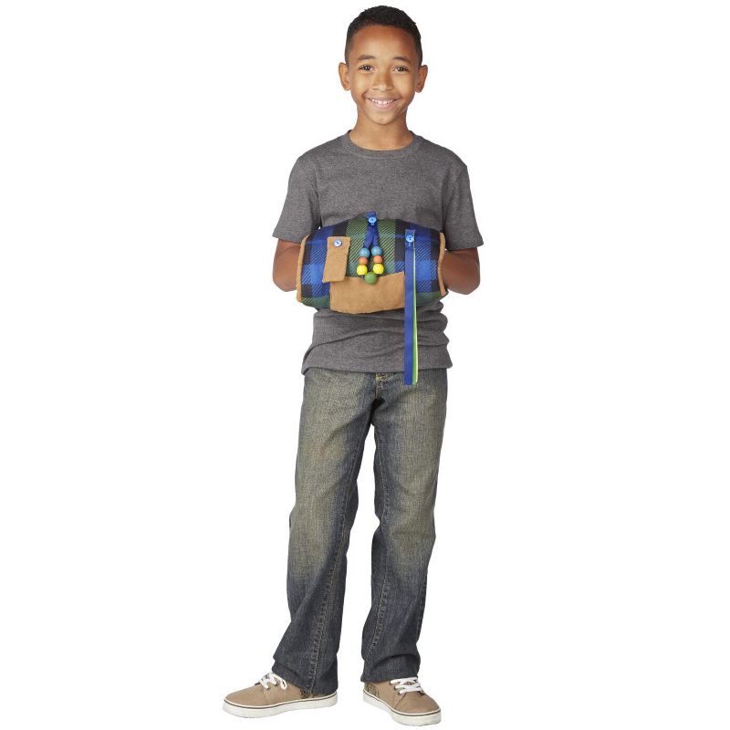 TwiddleSport Fidget and Comfort Muff, Plaid