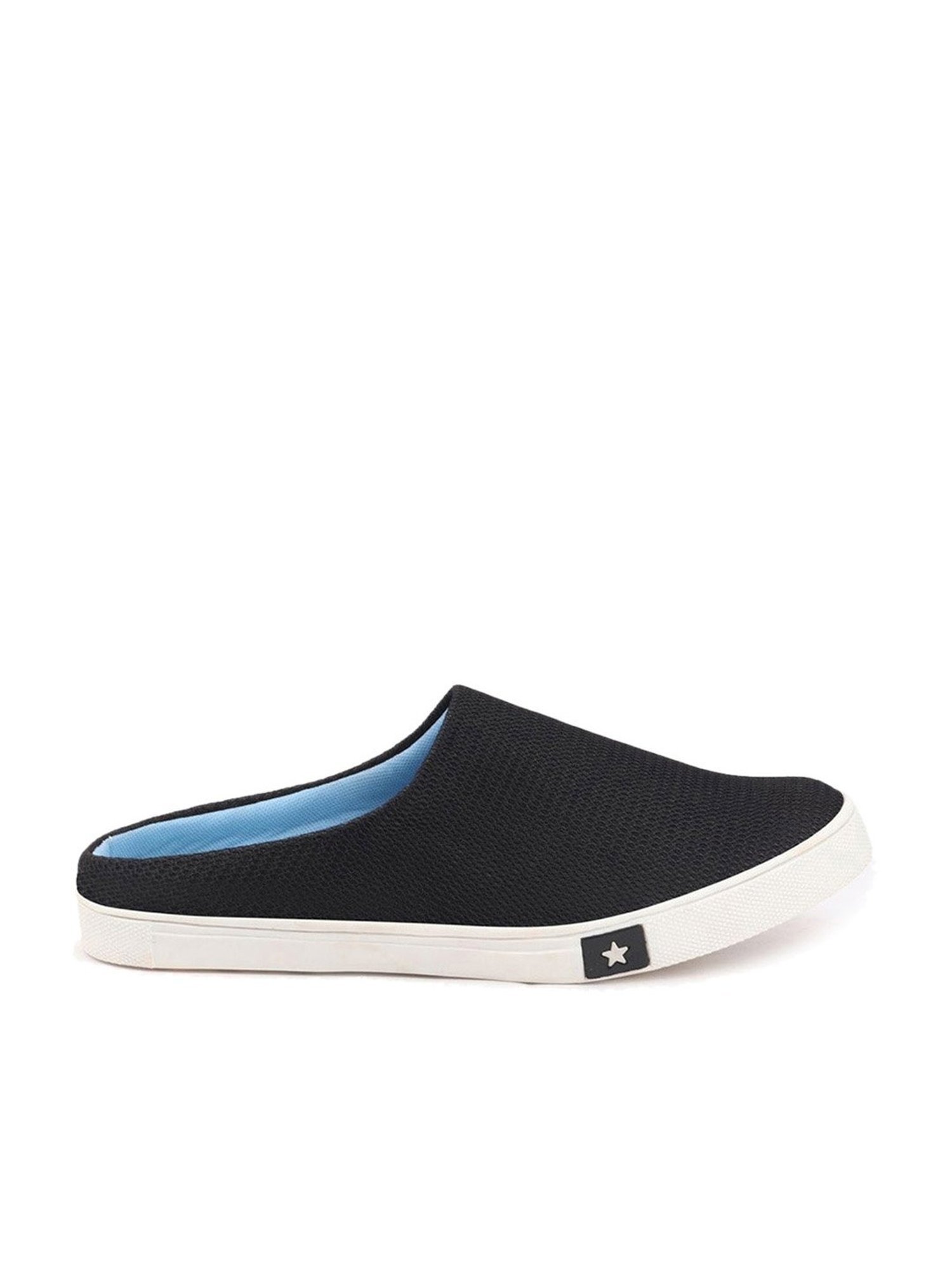 Fausto Men's Black Mule Shoes