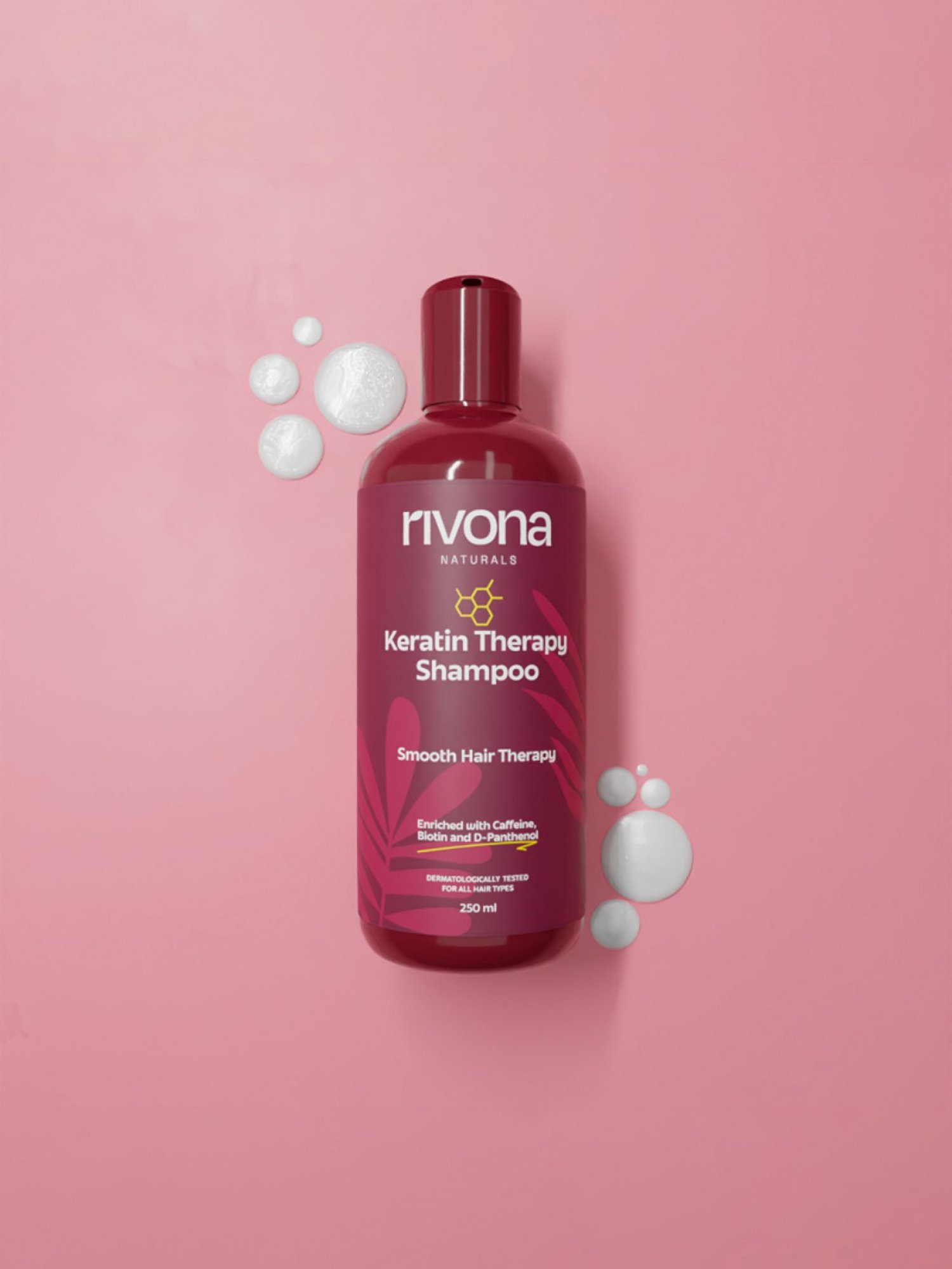 Rivona Naturals Keratin Therapy Shampoo - 250 ml