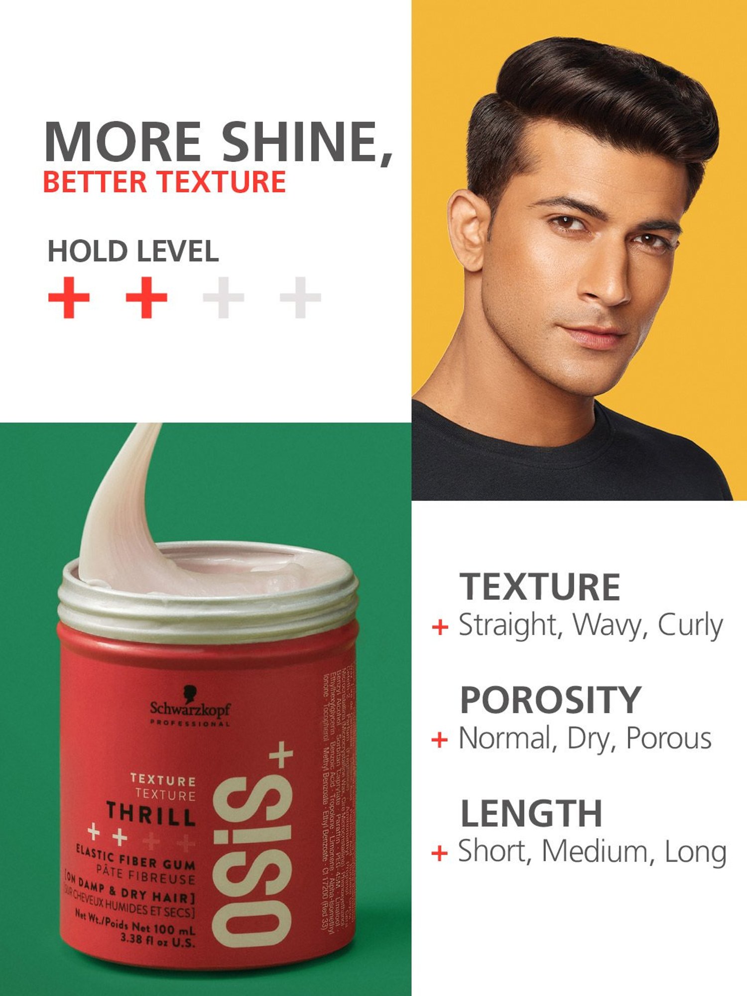 Arata Natural Hair Gel + Hair Cream Combo