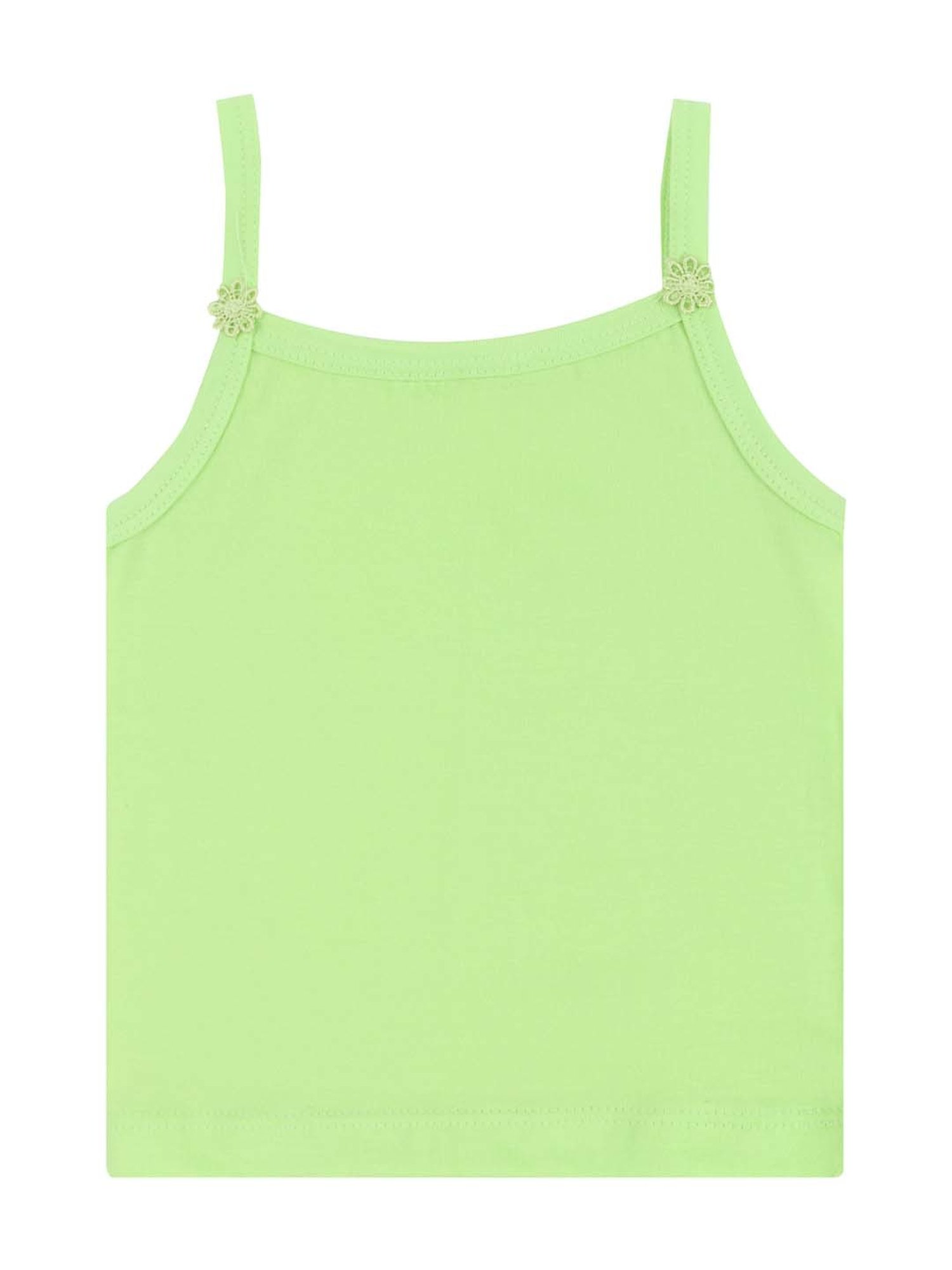 Dyca Kids Multicolor Cotton Solid Vest (Pack of 6)