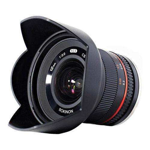 Rokinon 12mm f/2.0 NCS CS Lens for for Micro Four Thirds Mount Cameras #RK12MMFT