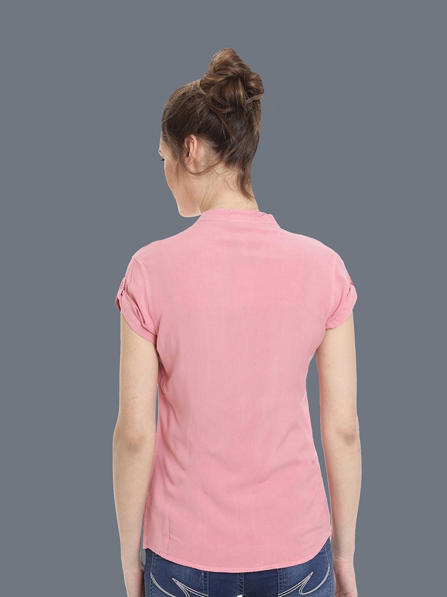 Identiti Pink Regular Fit Shirt