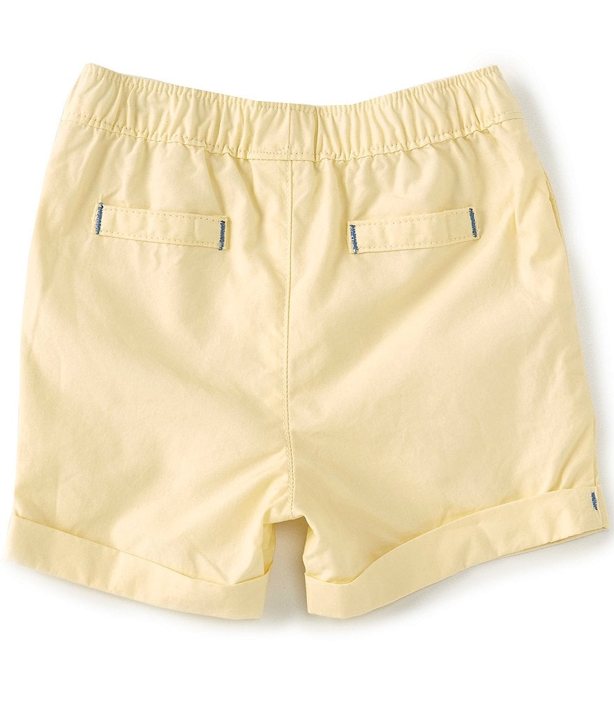 Edgehill Collection Baby Boys 3-24 Months Flat Front Linen Shorts