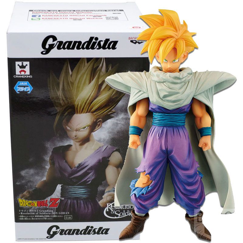 Banpresto Dragon Ball Z Grandista Super Saiyan Gohan 8" Figure Statue