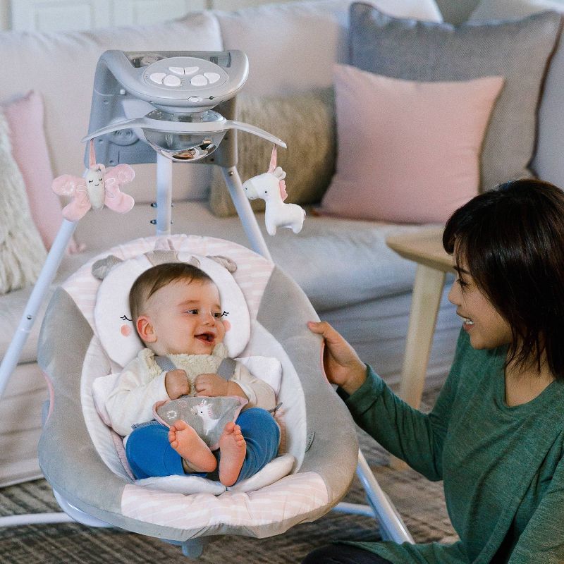 Fisher-Price Deluxe Take-Along Swing & Seat - Falling Leaves