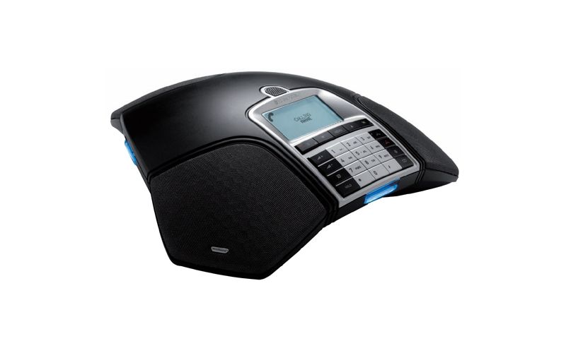 Konftel 250 Conference Phone - Charcoal Black - Corded - 1 x Phone Line - Speakerphone