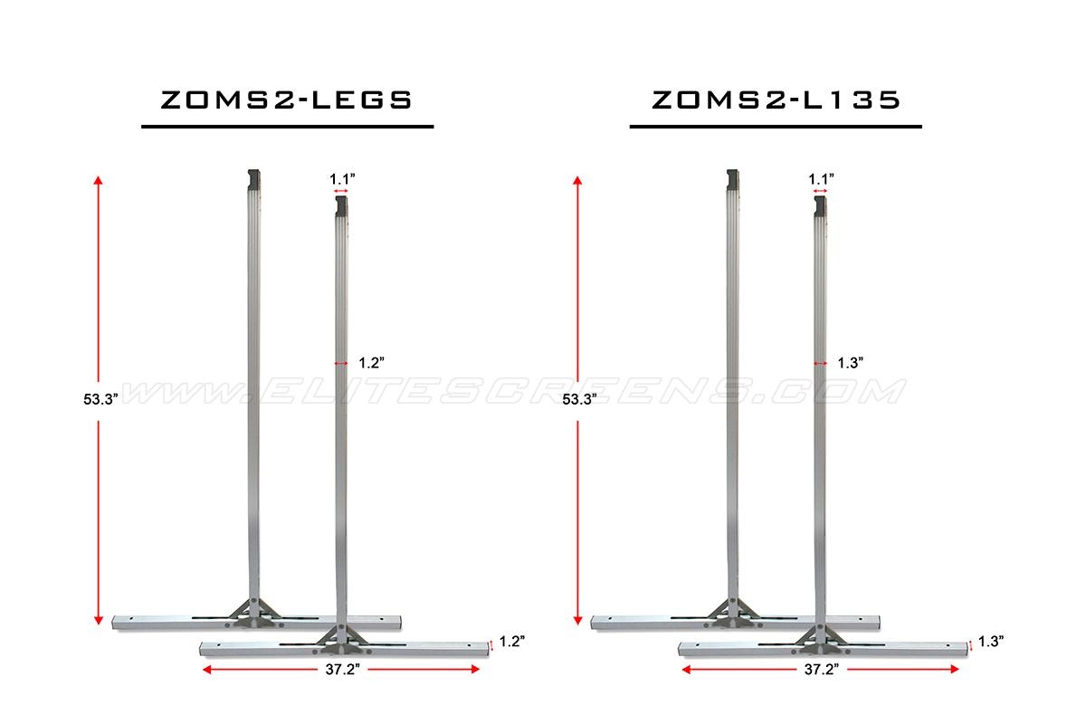 Elite Screens OMS110H2 Yard Master 2 Series 110" 16:9 Outdoor Projector Screen