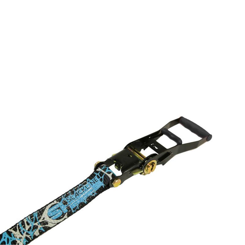 Slackline Industries 50 Foot Outdoor Performance Trick Line Kit with Bounce for Intermediate Users