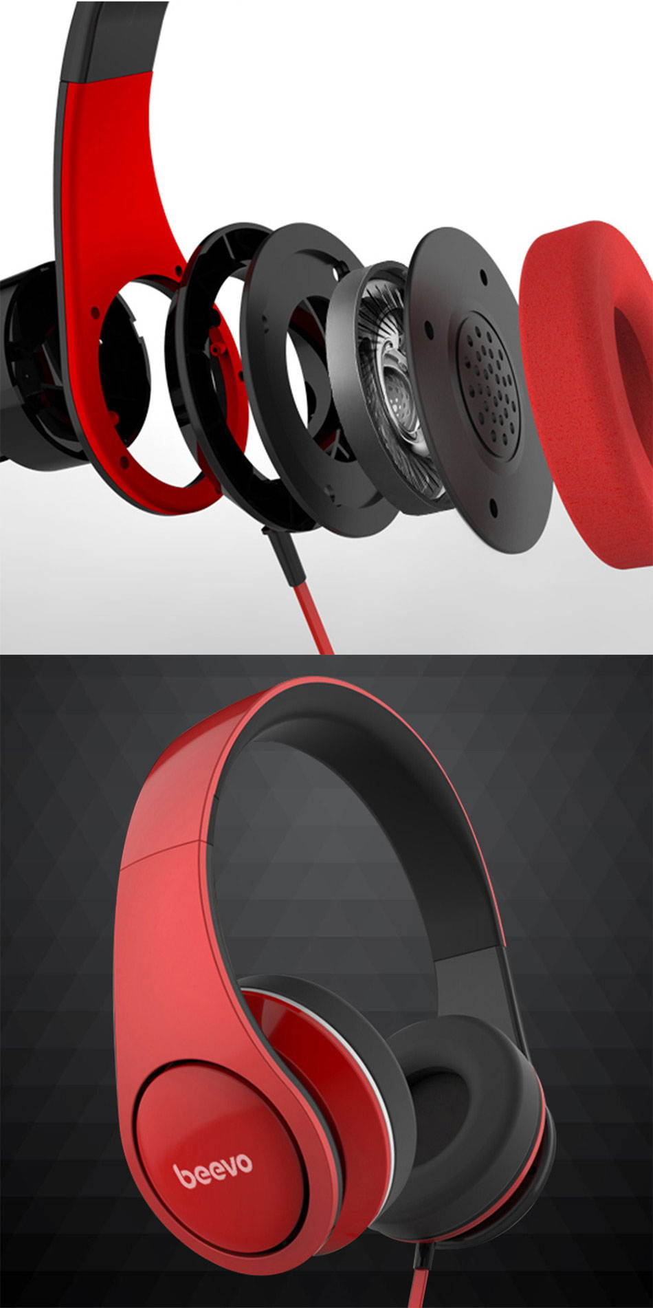 HM740 Gaming Headset Enhanced Bass Sound 1.2m Wired Headphone Noise Cancelling Earphones with Hidden MIC for Iphone Android MP3