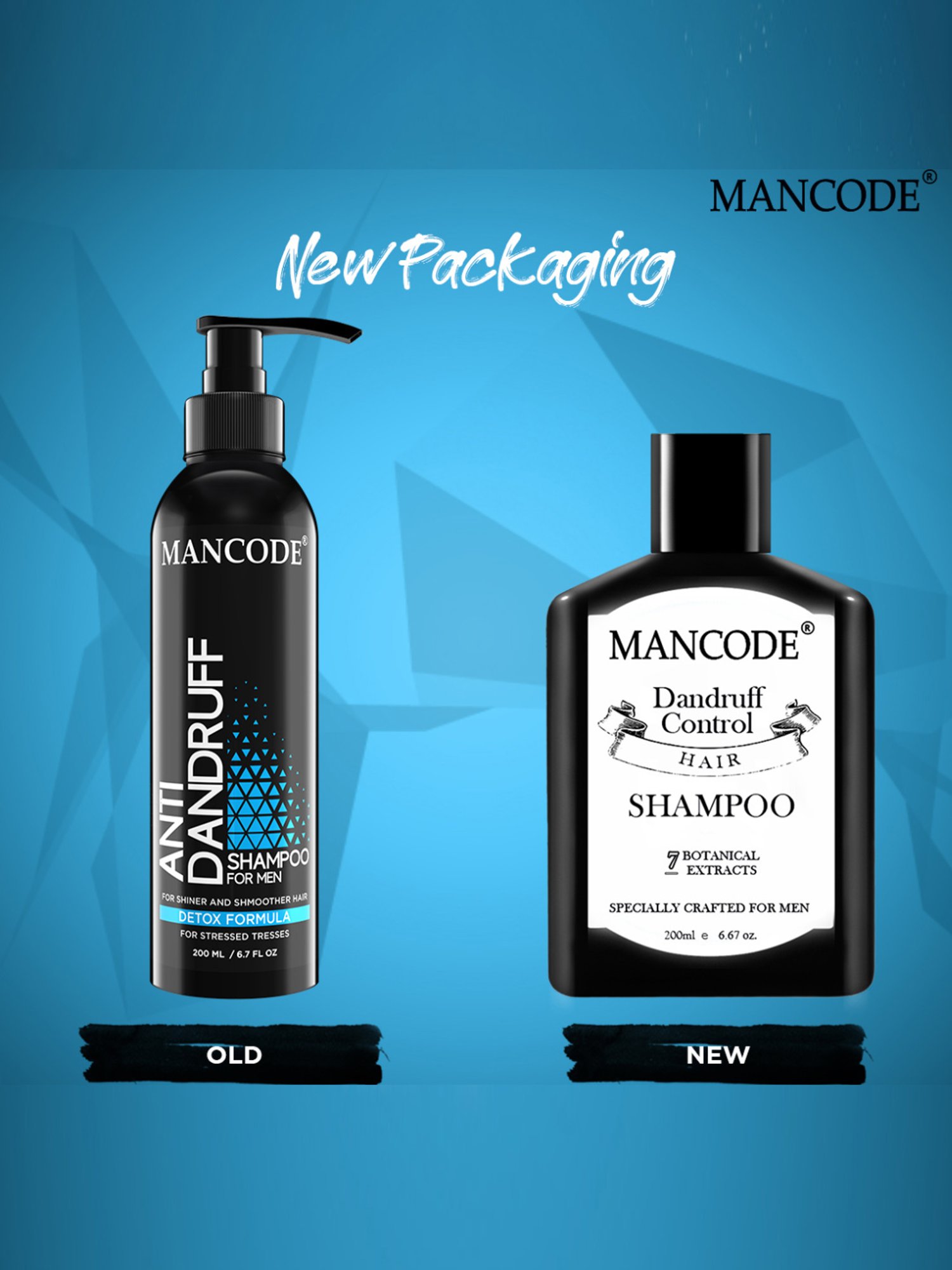 Mancode Anti Dandruff Shampoo for Men - 200 ml