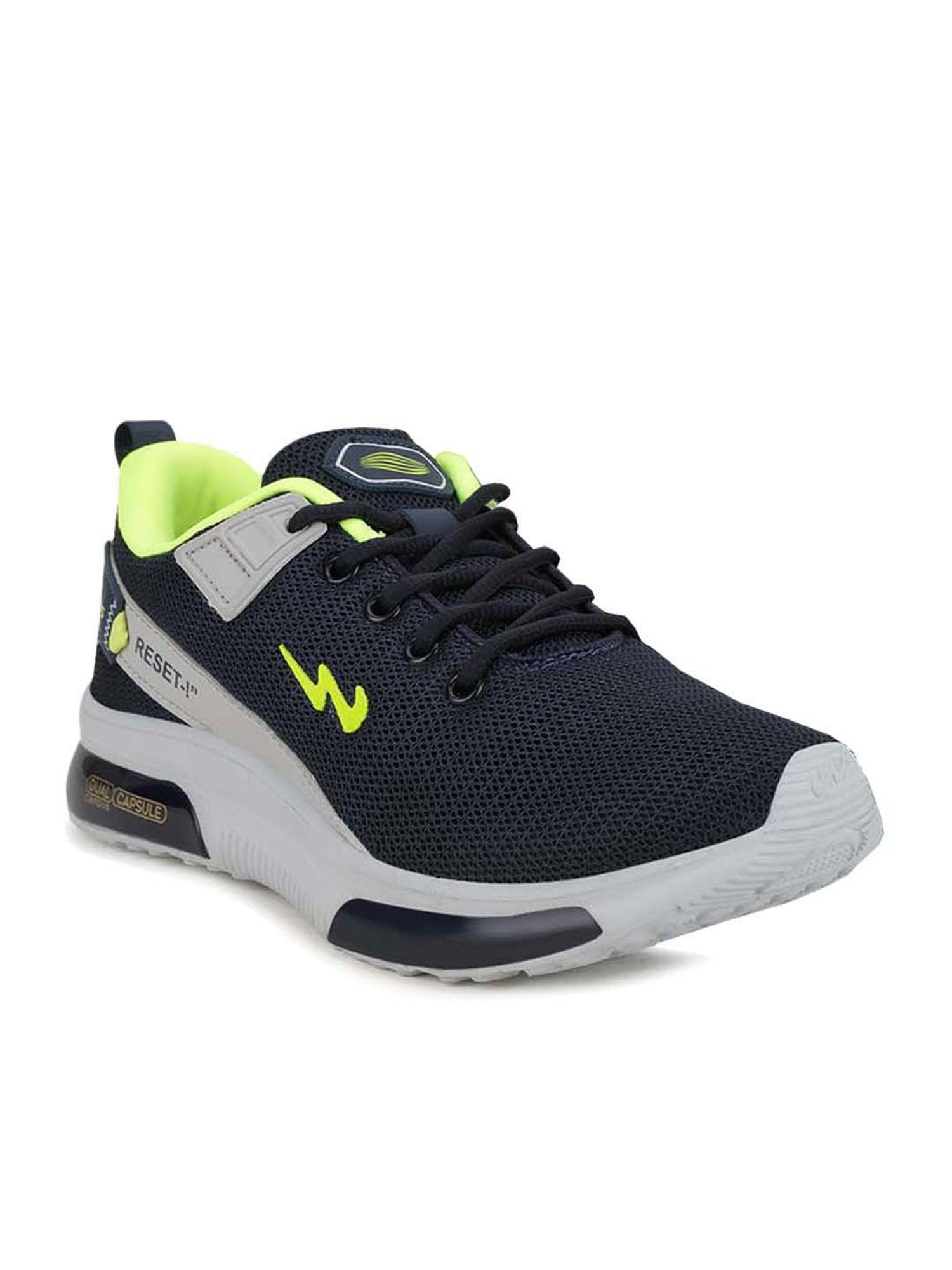 Campus Kids GIPSY JR Navy & Green Running Shoes