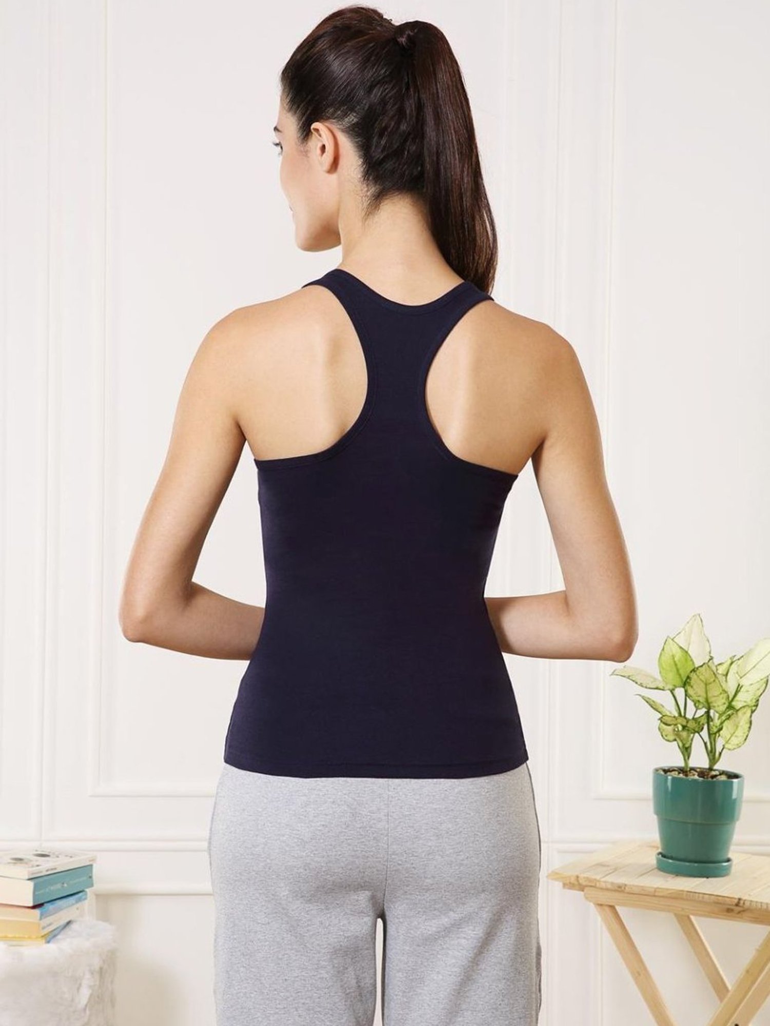 Enamor White Non-Padded Camisole