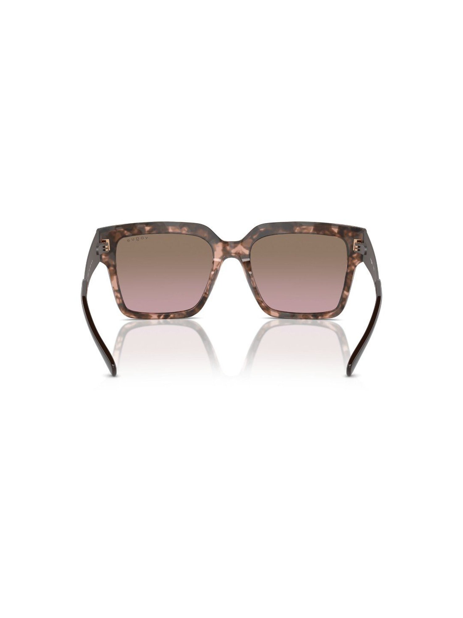 VOGUE EYEWEAR Women Gradient Brown Lens Square Sunglasses - 0VO5553S31451454