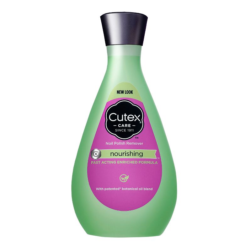 Cutex Nourishing Nail Polish Remover - 10.1 fl oz