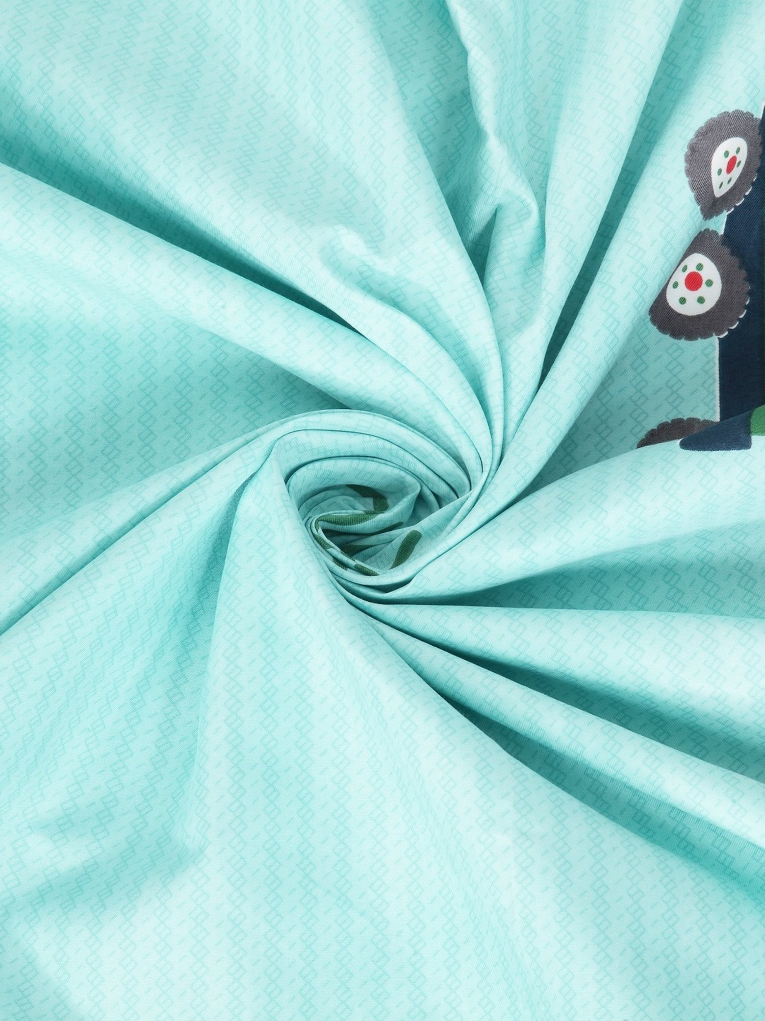 Klotthe Character based Multicolor 300 TC Cotton King Bedsheet with 2 Pillow Covers