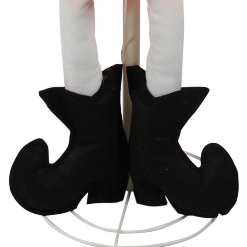 Northlight 39" Prelit LED Standing Jack-O-Lantern Ghost Halloween Decoration - Orange/White