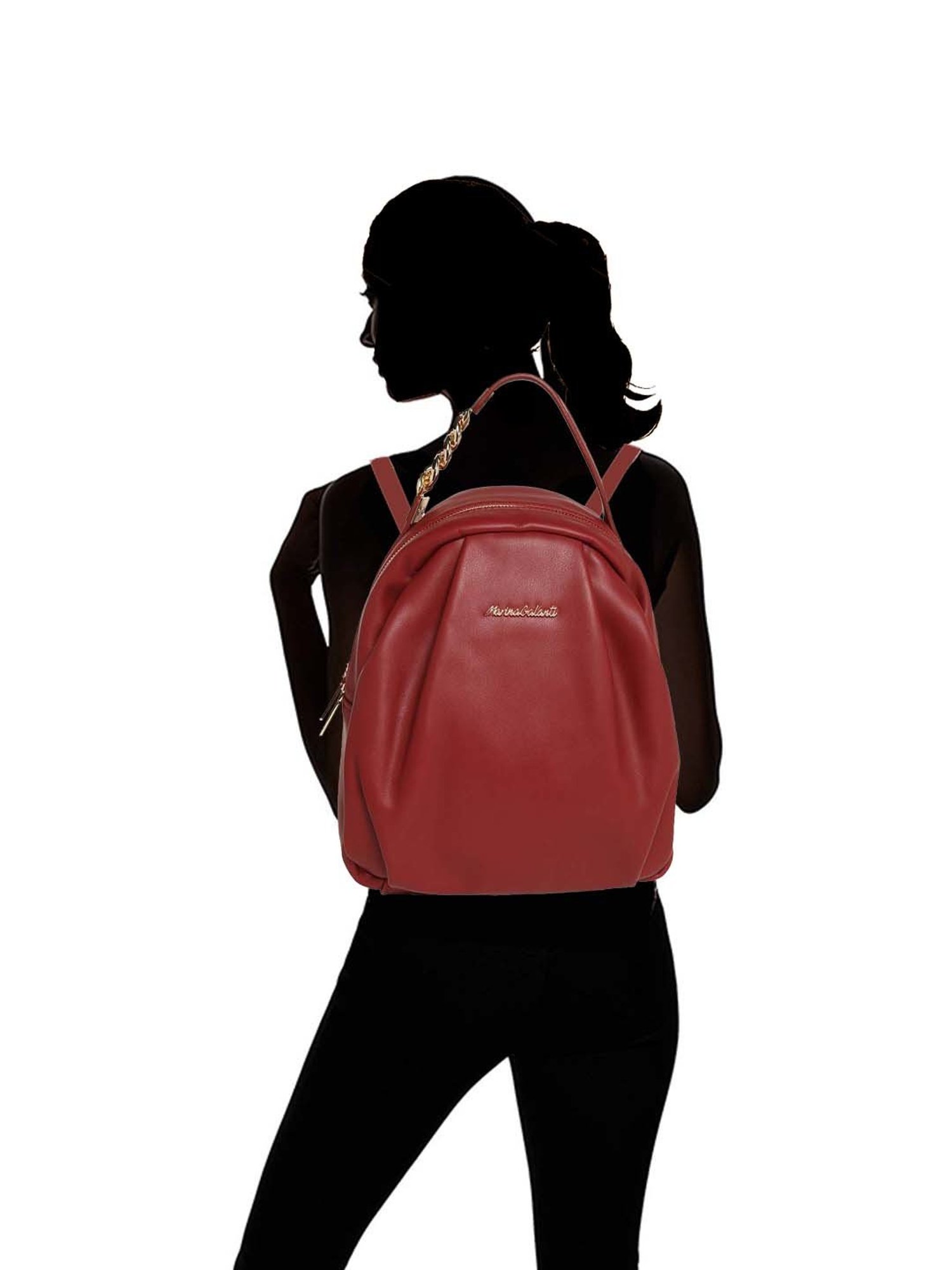 Marina Galanti Red Medium Backpack