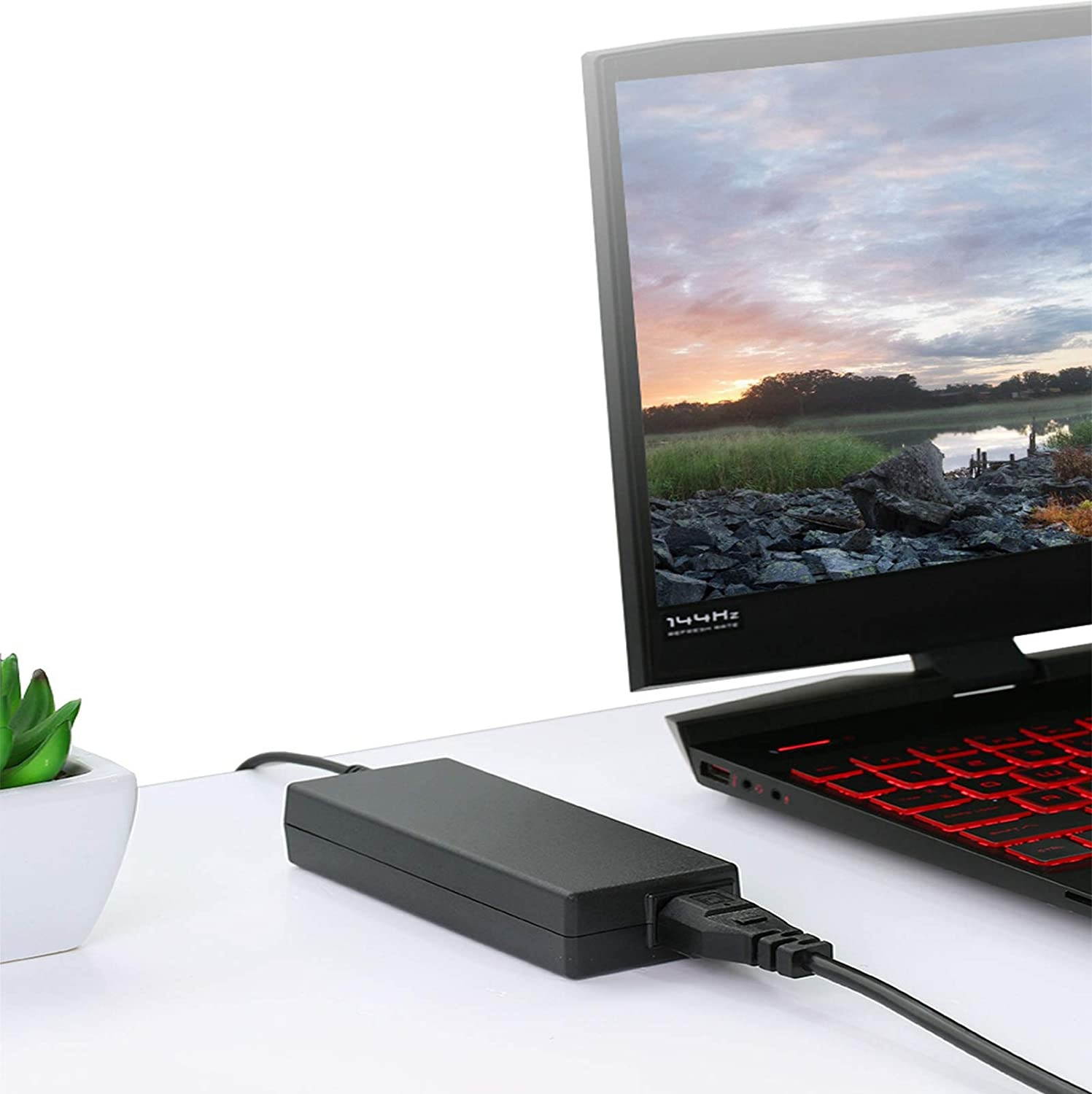 19.5V 2.31A 45W Ac Laptop Charger for HP Pavilion 15-cs 15-cc Series 15-cc023cl 15-cp0053cl 15-cs3073cl 15-cs0072wm 15-cs0051wm 15-cs3073cl 15-cs3153cl 15-cc001na Power Supply Cord